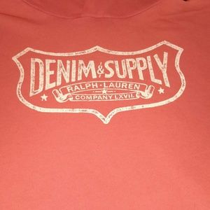 Ralph Lauren Denim and Supply hooded sweatshirt